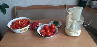Продукты для аджики